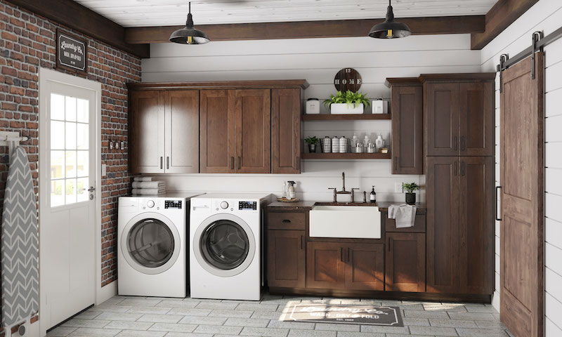 laundry room cabinets