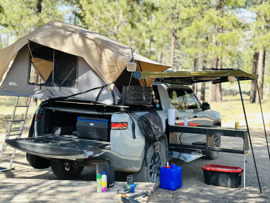 rivian camp kitchen