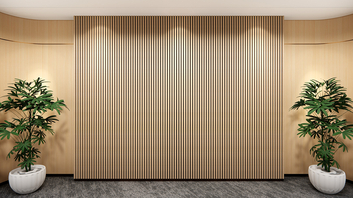 wood slat wall panel