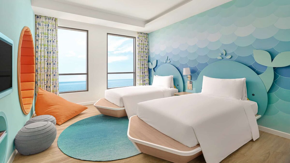 Ocean-Themed Bedroom