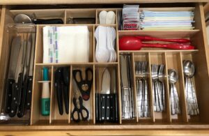 kitchen drawer organizer