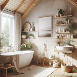 scandinavian bathroom